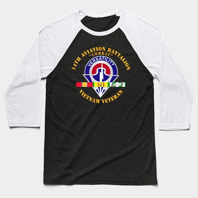 14th Aviation Battalion w SVC wo DS Baseball T-Shirt by twix123844